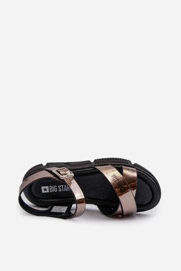 Mergaičių sandalai Big Star NN374264 juodi