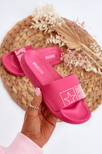 Vaikiškos šlepetės BIG STAR NN374524 Fuksija