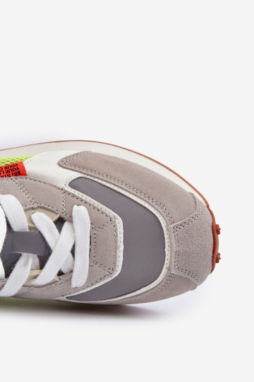 Vyriški sportiniai sportbačiai Memory Foam System Big Star NN174344 pilki