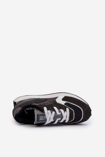 Vyriški Memory Foam System Big Star sportiniai sportbačiai NN174347 juodi