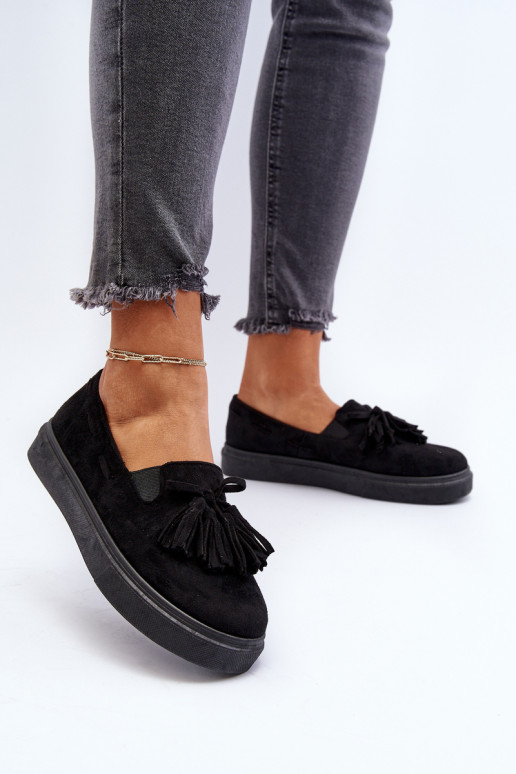 Moteriškos espadrilės su kutais Juoda Elorvia