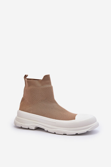 Moteriški užsegami batai, ruda Ilanae