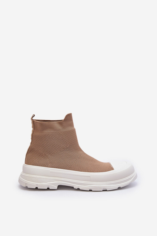 Moteriški užsegami batai, ruda Ilanae