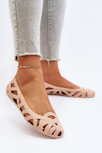 Moteriški „Nude Salam“ guminiai baleto buteliai 2