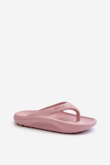 Moteriškos putplasčio šlepetės Big Star NN274A650 Pink 2