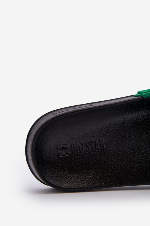 Šviesios vyriškos šlepetės Big Star NN174693 žalia