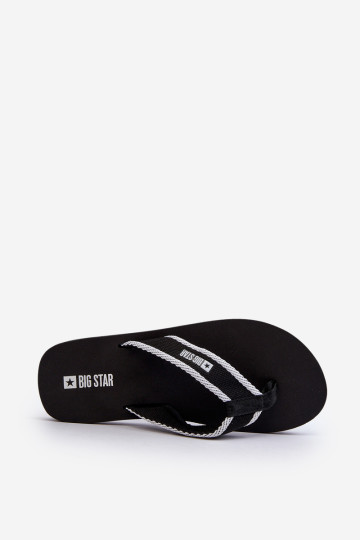 „Big Star“ vyriškos šlepetės NN174621 juodos 2