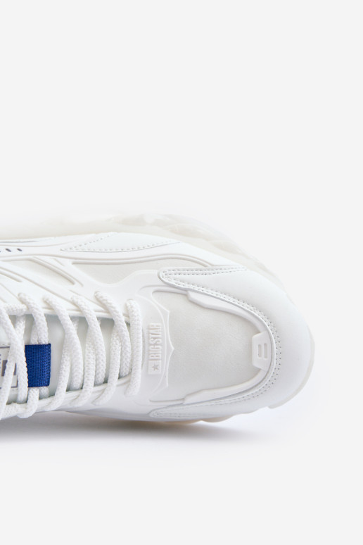 Vyriški sportbačiai HI-POLY SYSTEM Big Star sportiniai bateliai NN174383 balti