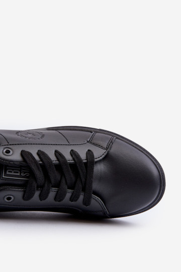 Vyriški žemi sportbačiai Eco Leather Big Star NN174284 juodi