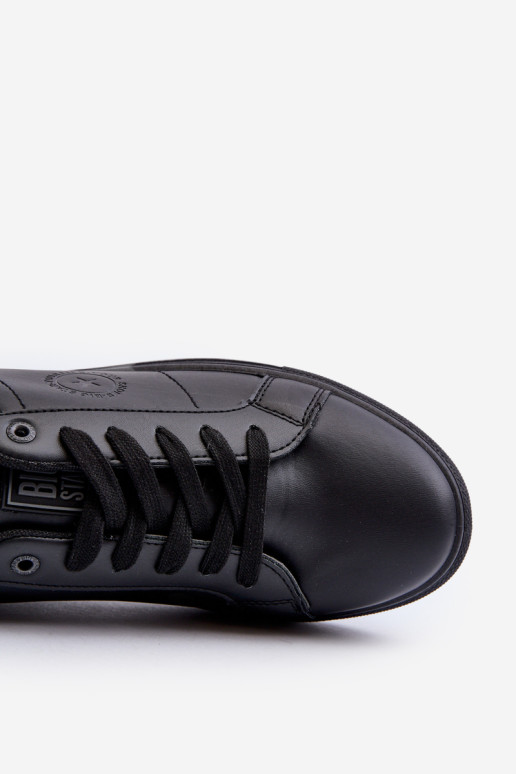 Vyriški žemi sportbačiai Eco Leather Big Star NN174284 juodi