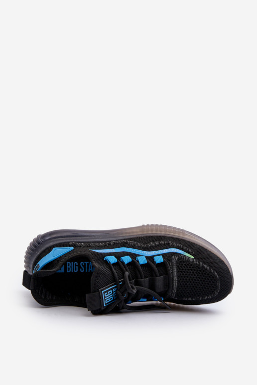 HI-POLY SYSTEM Big Star vyriški sportiniai bateliai NN174450 juodi