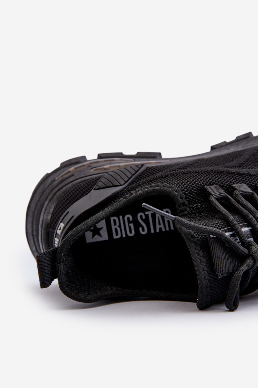 HI-POLY SYSTEM Big Star vyriški sportbačiai NN174467 juodi