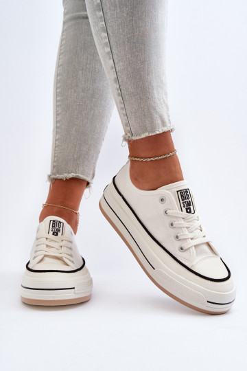 Moteriški sportbačiai Big Star NN274205 balti