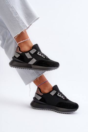 Big Star moteriški sportbačiai NN274975 juodi