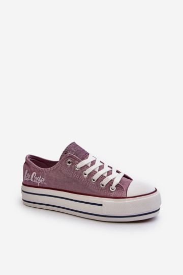 Moteriški sportbačiai su storu padu Lee Cooper LCW-24-31-2219 Violetinė 2