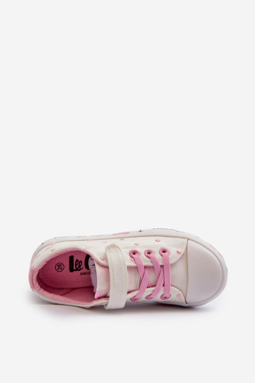 Mergaičių sportbačiai Lee Cooper LCW-24-02-2159 balti