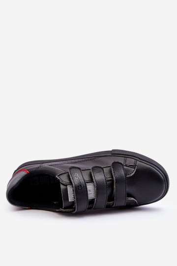 Vyriški sportbačiai su lipdukais Big Star juodi 3