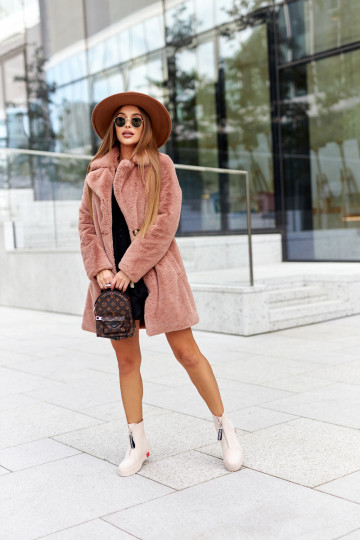 Smėlio spalvos Charlee moteriški batai su platforma