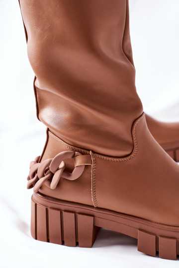 Ilgaauliai batai BrownTeardown rudi 2