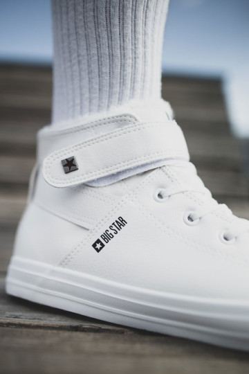 Vyriški Big Star izoliuoti sportbačiai balti Y174024FW