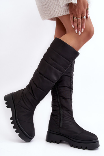 Moteriški izoliuoti sniego batai Black Big Star MM274332