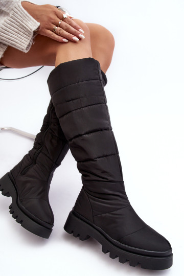 Moteriški izoliuoti sniego batai Black Big Star MM274332 2