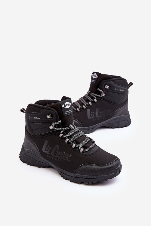 Vyriški izoliuoti žygio batai Lee Cooper LCJ-22-01-1404M juodi