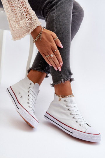 Moteriški sportbačiai, balti Socerio