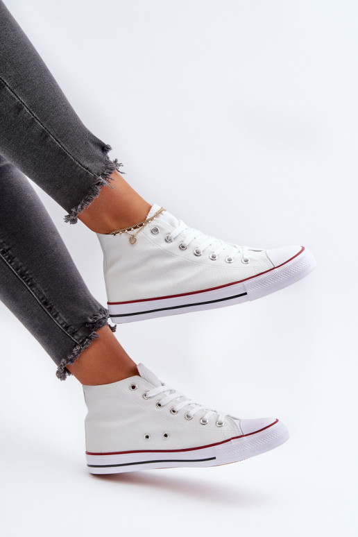 Moteriški sportbačiai, balti Socerio