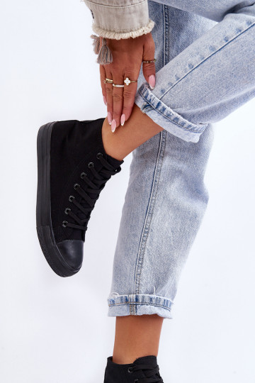 Moteriški sportbačiai, juodi Socerio