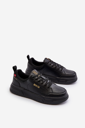 Vyriški sportbačiai Memory Foam System Big Star NN174148 juodi 2