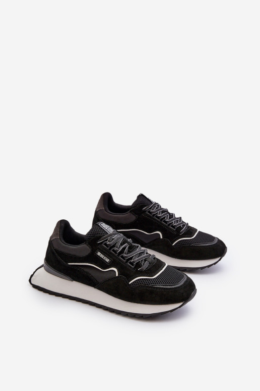 Vyriški sportbačiai Big Star NN174321 Memory Foam System juodi