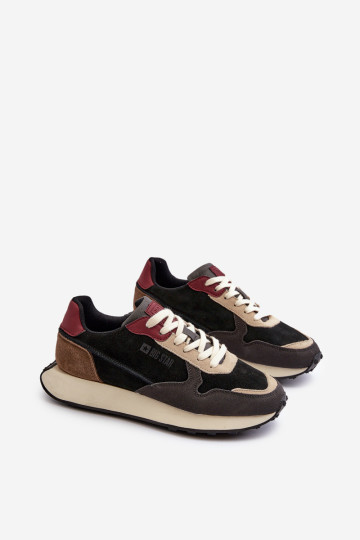 Vyriški sportbačiai atminties putplasčio sistema Big Star NN174357 juodi 2