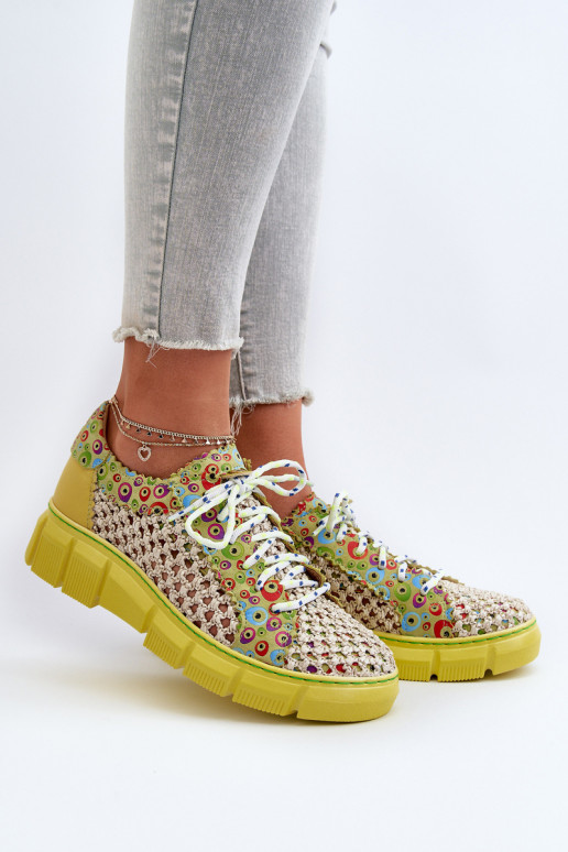 Moteriški odiniai batai Maciejka 05850-09 Lime