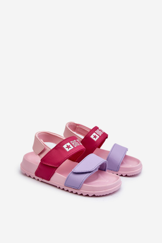 Šviesūs sandalai mergaitėms Big Star NN374530 Pink