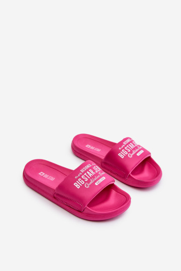 Big Star vaikiškos putplasčio šlepetės NN374519 Rožinės spalvos 2