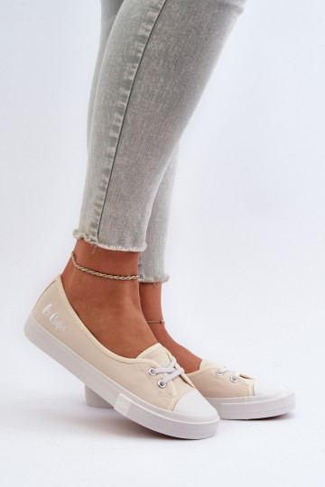 Lee Cooper moteriški sportbačiai LCW-24-31-2728 smėlio spalvos