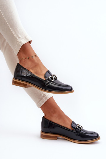 Moteriški odiniai lakiniai batai Laura Messi 2760 tamsiai mėlyni