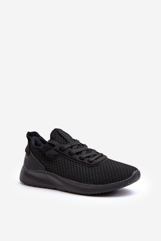 Moteriški sportiniai sportbačiai 4F 4FRSS24FLOWF055 Juodi