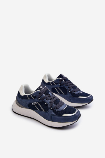 INBLU vyriški sportiniai bateliai sportbačiai IU000006 tamsiai mėlyni 2