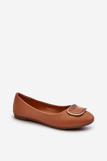 Eco-Leather Camel Enicoria baleto buteliai su dekoracija 2