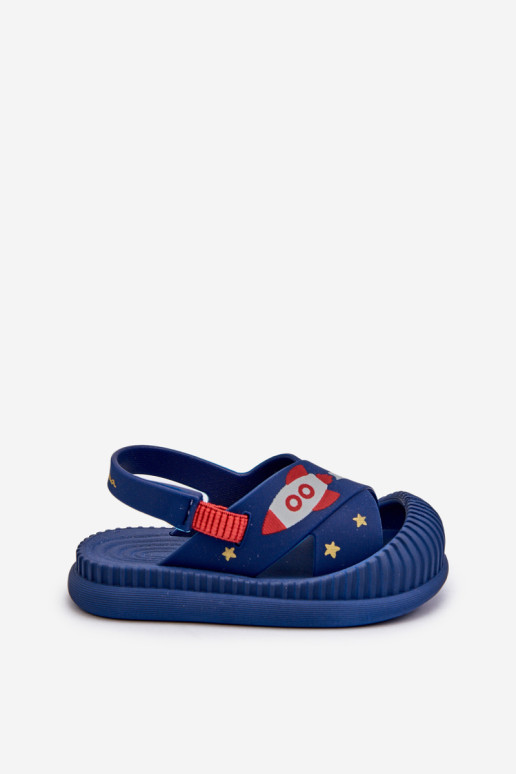 Vaikiškos basutės 83525 Ipanema Cute Baby tamsiai mėlynos spalvos