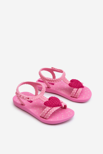 Vaikiški basutės su širdele 81997 Ipanema My First Baby Pink