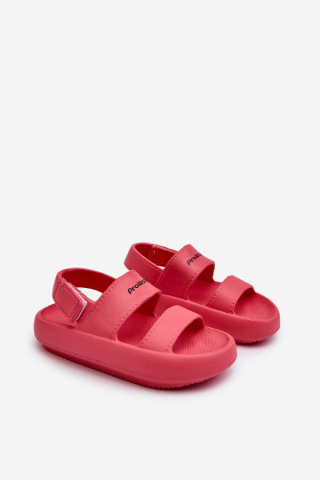 Šviesūs Velcro putplasčio sandalai ProWater PRO-24-05-02K Pink 2