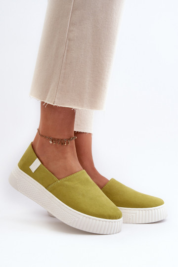 Moteriški sportbačiai su platforma NN276008 Memory Foam System Lime