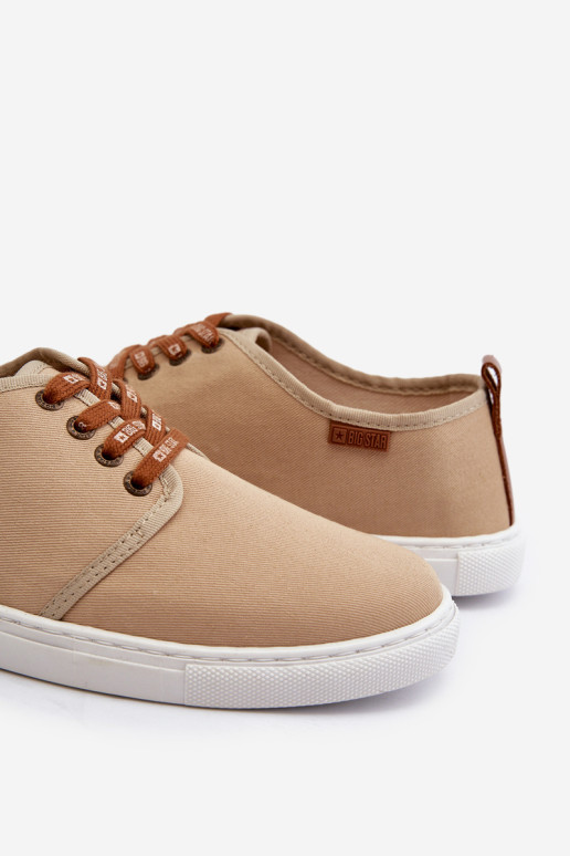 Vyriški sportbačiai Big Star NN176001 Memory Foam System Beige