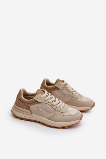 Vyriški sportbačiai Big Star NN174067 Memory Foam System Beige 2