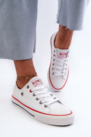 Big Star moteriški sportbačiai NN274656 HI-POLY SYSTEM balti