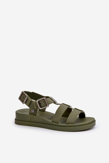 Kvepiantys Smooth moteriški sandalai ZAXY NN285005 Žali 2