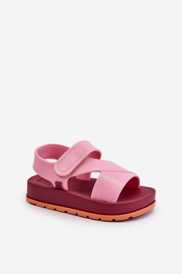 Vaikiški Velcro sandalai su kvapu ZAXY LL385001 Rožinė